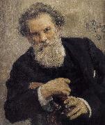 Ilia Efimovich Repin, Card lorraine card portrait